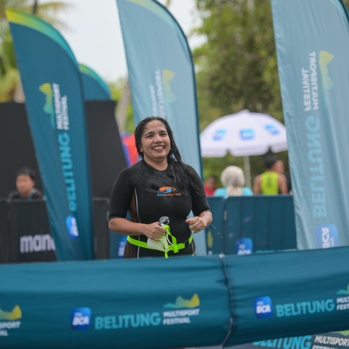 Race photo from Belitung Multisport Festival