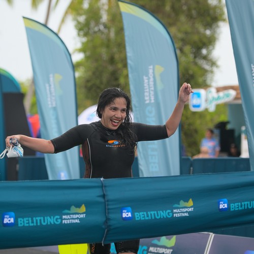 Race photo from Belitung Multisport Festival