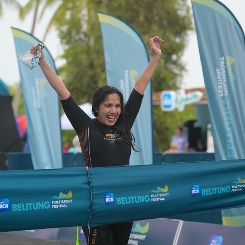 Race photo from Belitung Multisport Festival
