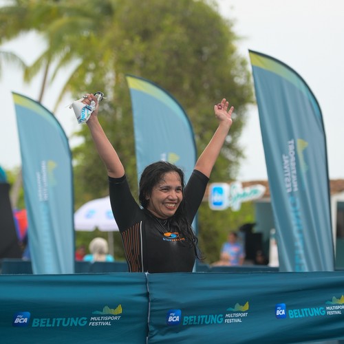 Race photo from Belitung Multisport Festival