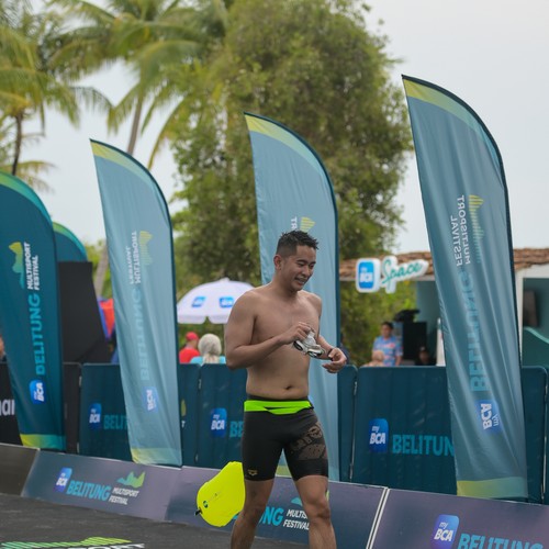 Race photo from Belitung Multisport Festival