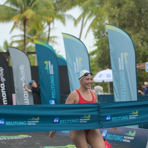 Race photo from Belitung Multisport Festival