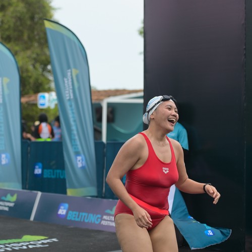 Race photo from Belitung Multisport Festival