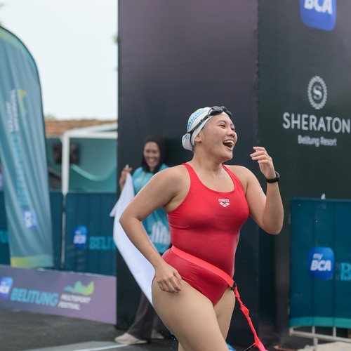 Race photo from Belitung Multisport Festival