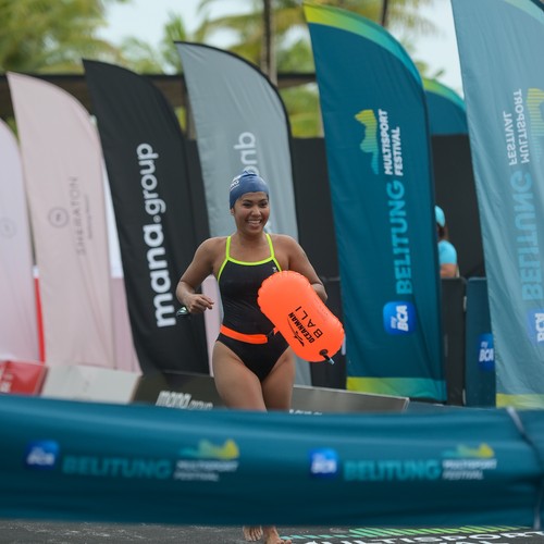 Race photo from Belitung Multisport Festival