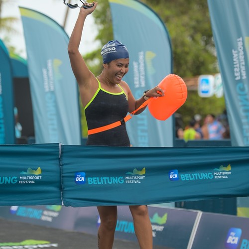 Race photo from Belitung Multisport Festival