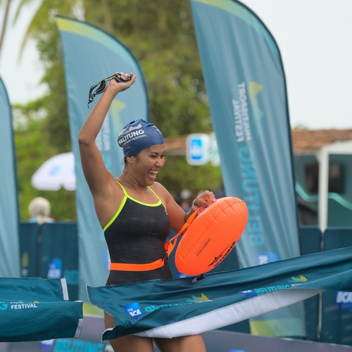 Race photo from Belitung Multisport Festival