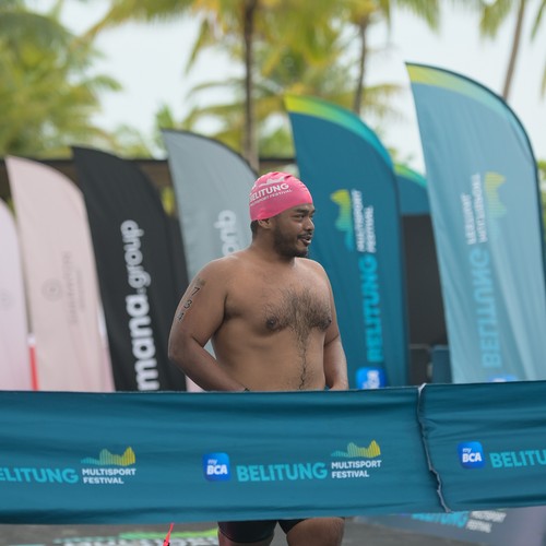 Race photo from Belitung Multisport Festival