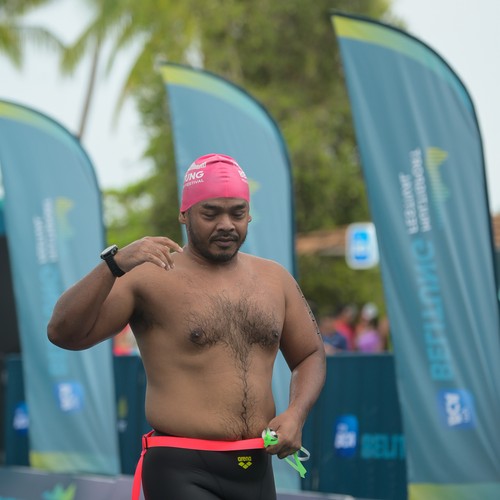 Race photo from Belitung Multisport Festival