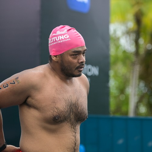Race photo from Belitung Multisport Festival