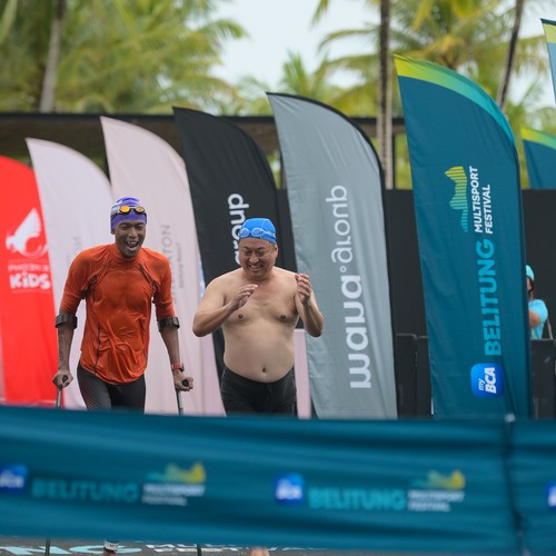 Race photo from Belitung Multisport Festival