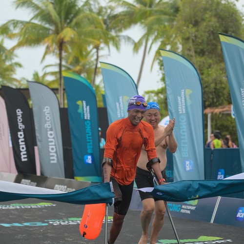 Race photo from Belitung Multisport Festival