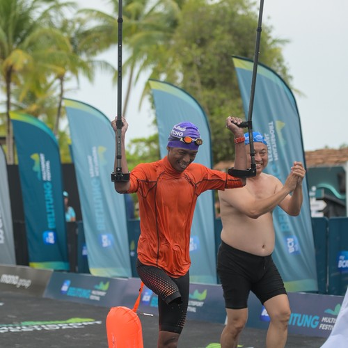 Race photo from Belitung Multisport Festival