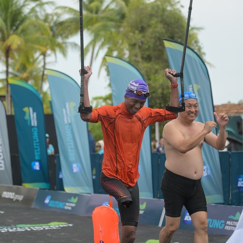 Race photo from Belitung Multisport Festival