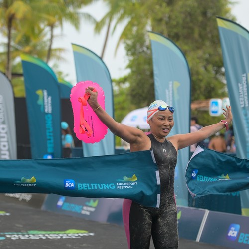 Race photo from Belitung Multisport Festival