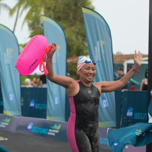 Race photo from Belitung Multisport Festival