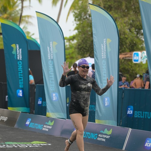 Race photo from Belitung Multisport Festival