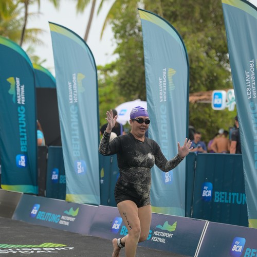Race photo from Belitung Multisport Festival