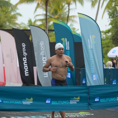 Race photo from Belitung Multisport Festival