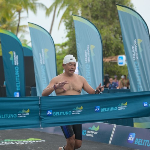 Race photo from Belitung Multisport Festival