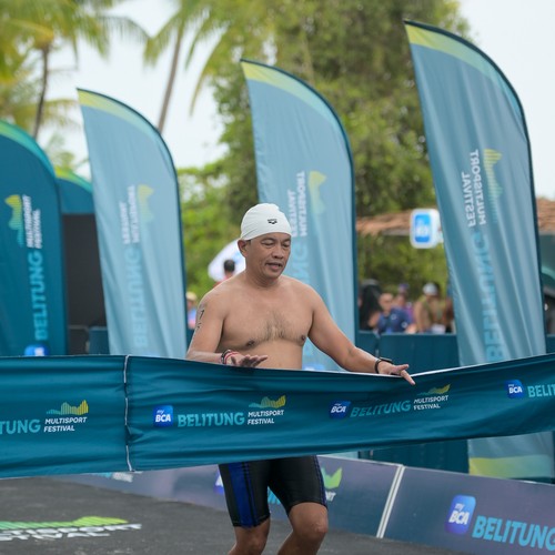 Race photo from Belitung Multisport Festival