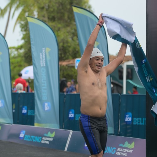 Race photo from Belitung Multisport Festival