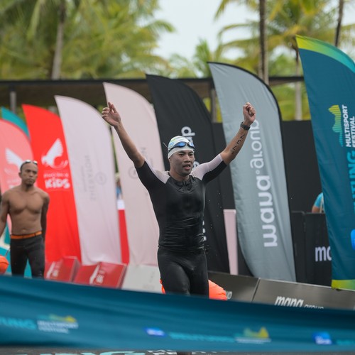 Race photo from Belitung Multisport Festival