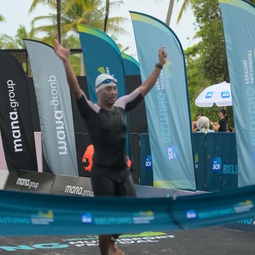 Race photo from Belitung Multisport Festival