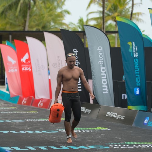 Race photo from Belitung Multisport Festival