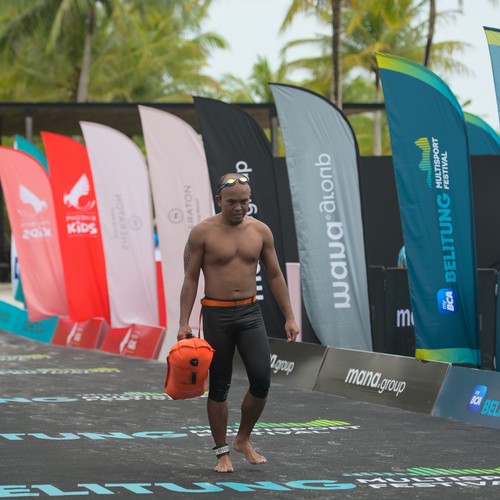 Race photo from Belitung Multisport Festival