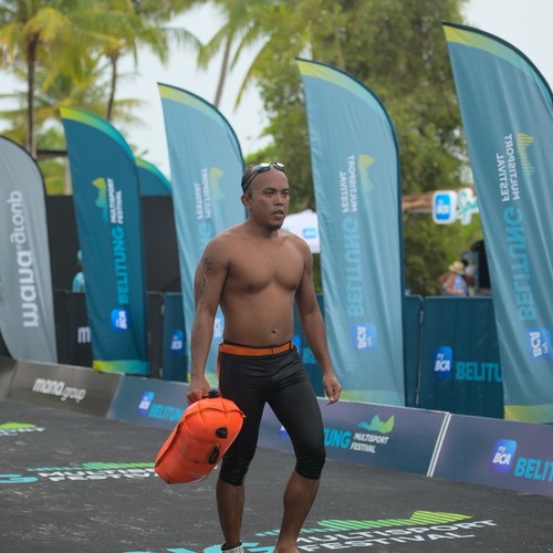 Race photo from Belitung Multisport Festival