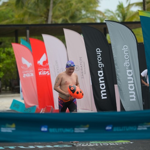 Race photo from Belitung Multisport Festival