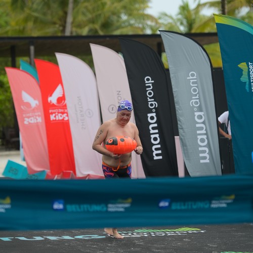 Race photo from Belitung Multisport Festival