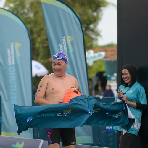 Race photo from Belitung Multisport Festival