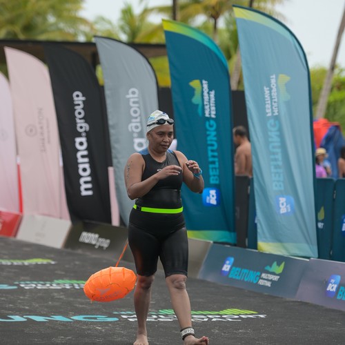 Race photo from Belitung Multisport Festival