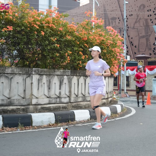 Race photo from SMARTFREN RUN 2026