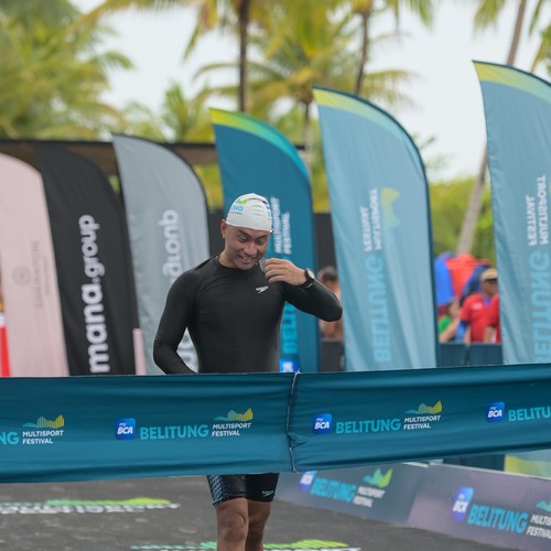 Race photo from Belitung Multisport Festival