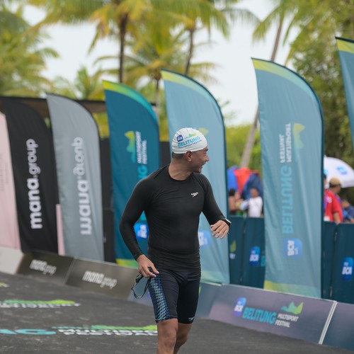 Race photo from Belitung Multisport Festival