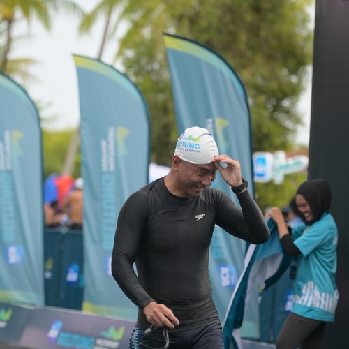 Race photo from Belitung Multisport Festival