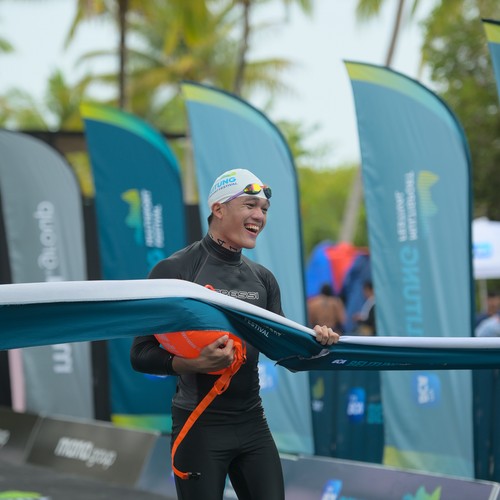 Race photo from Belitung Multisport Festival