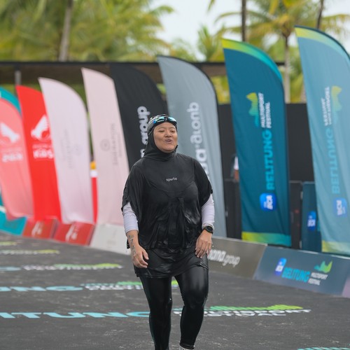 Race photo from Belitung Multisport Festival