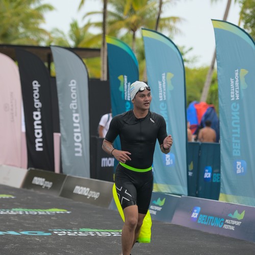 Race photo from Belitung Multisport Festival