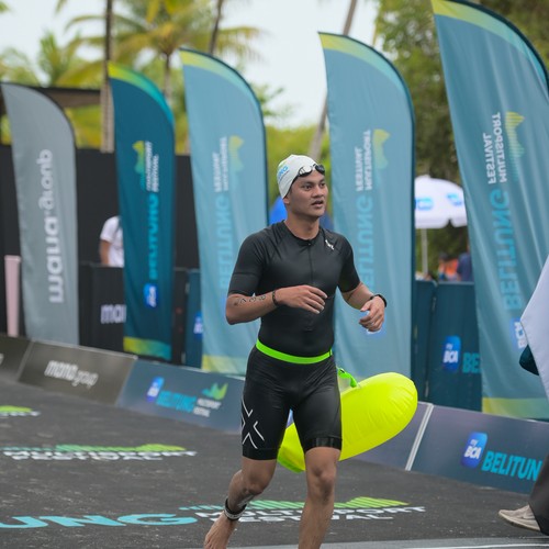 Race photo from Belitung Multisport Festival