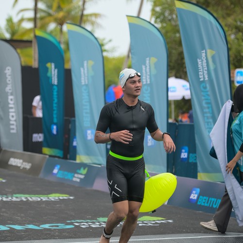 Race photo from Belitung Multisport Festival