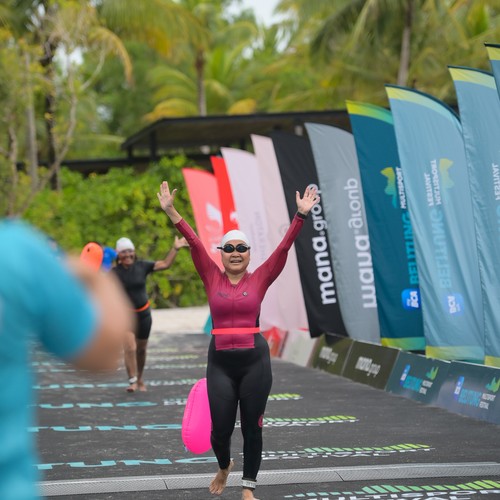 Race photo from Belitung Multisport Festival