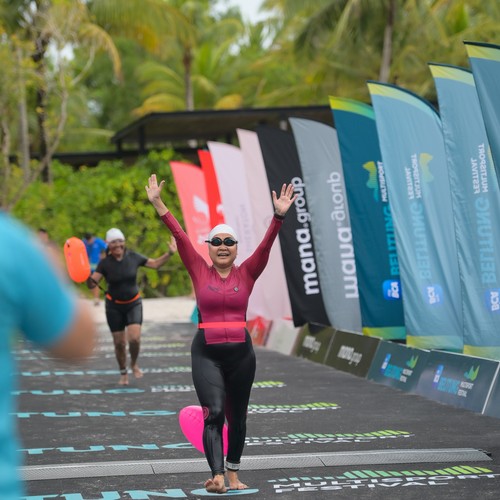 Race photo from Belitung Multisport Festival