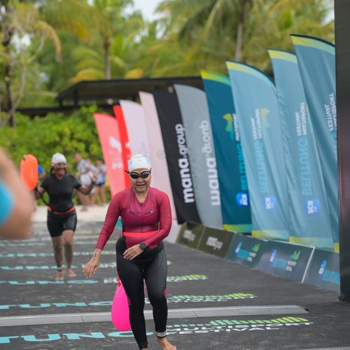 Race photo from Belitung Multisport Festival