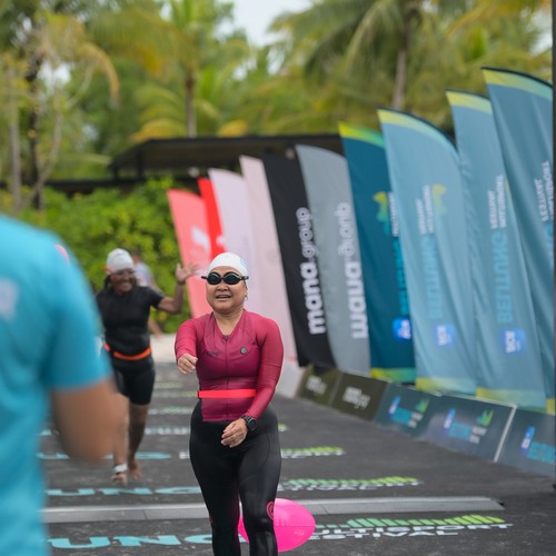 Race photo from Belitung Multisport Festival
