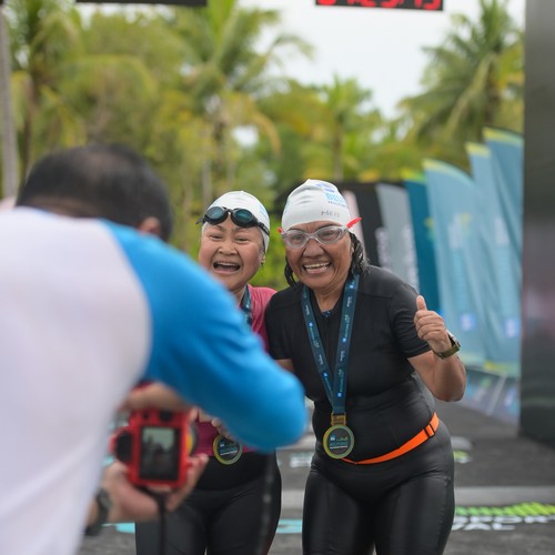 Race photo from Belitung Multisport Festival
