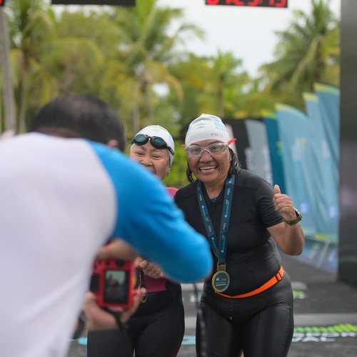 Race photo from Belitung Multisport Festival